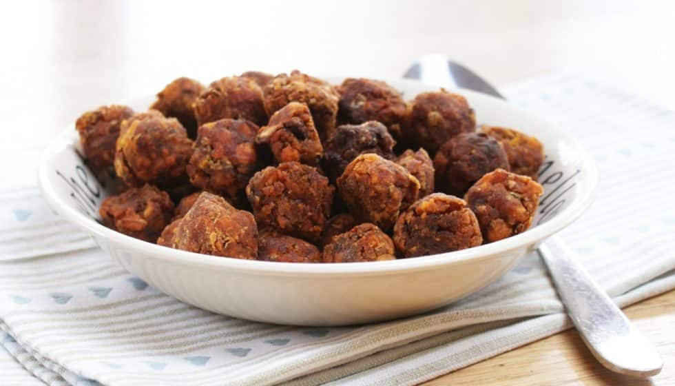 Spiced lentil balls Thrifty Lesley