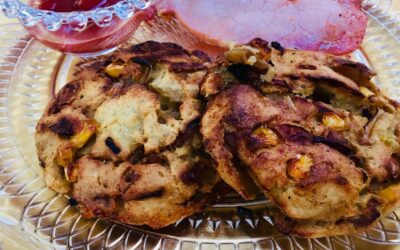 Potato, Sweetcorn & Onion Cakes