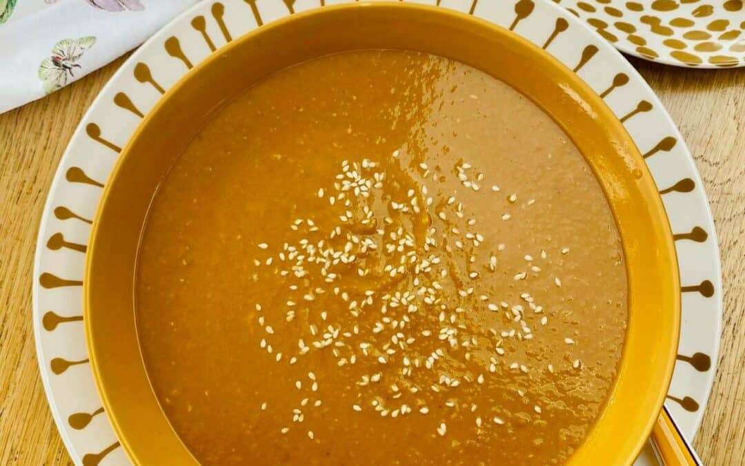 Vegan Sweet Potato & Lentil Soup
