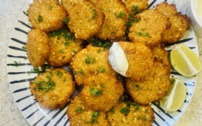 Easy Red Lentil Nuggets / Patties / Fritters