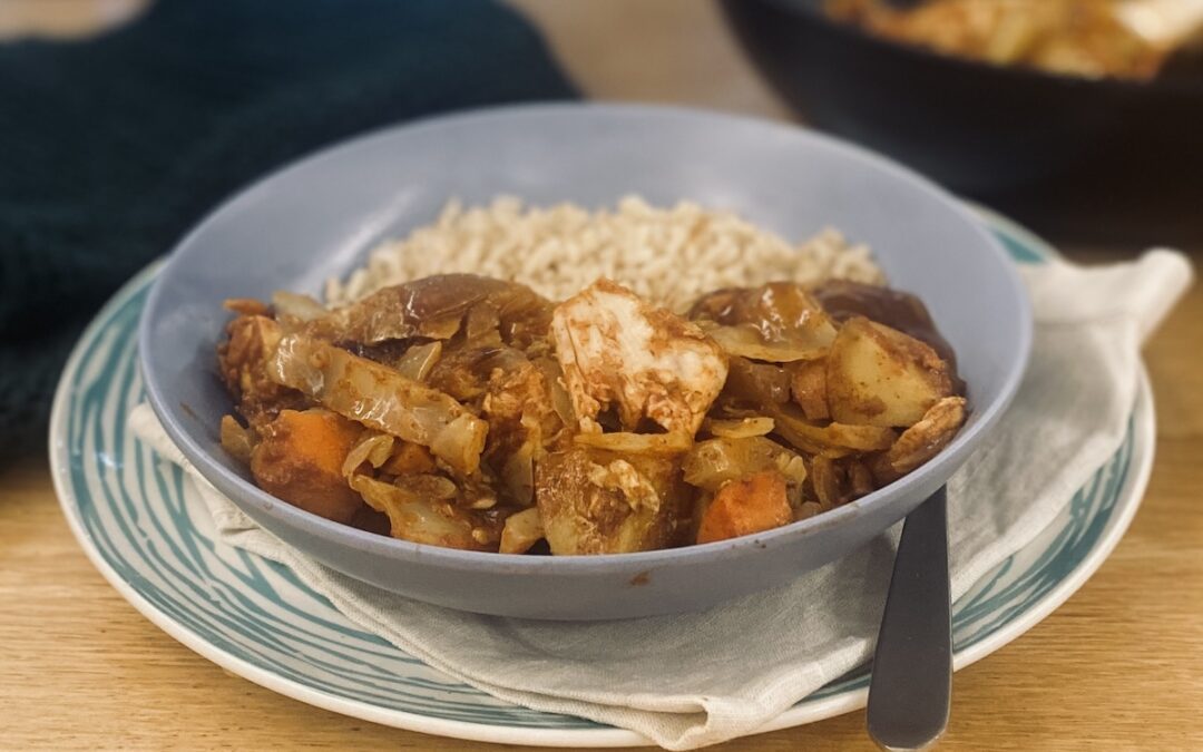 Leftover Chicken Curry